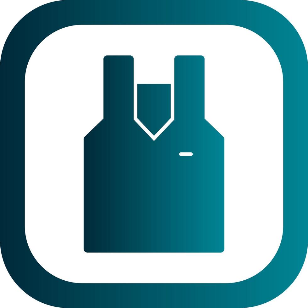 Tank Top Vector Icon Design