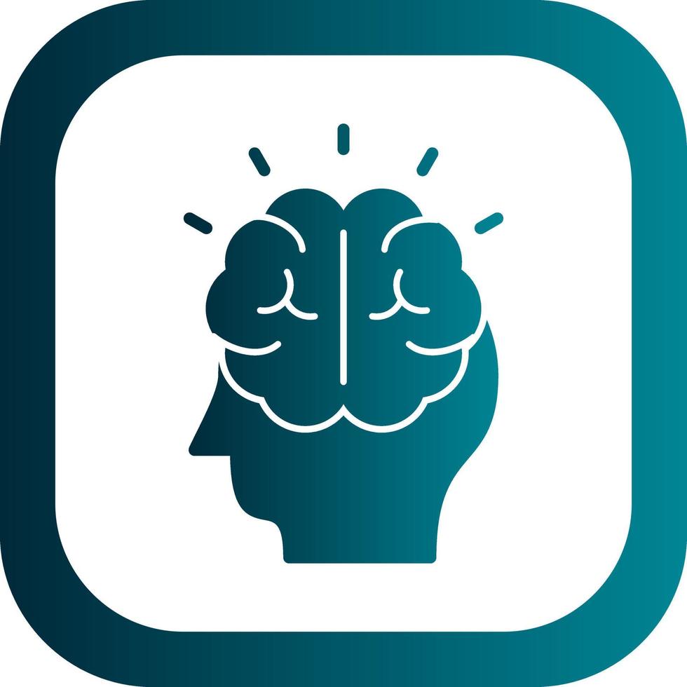 Mental Control Vector Icon Design
