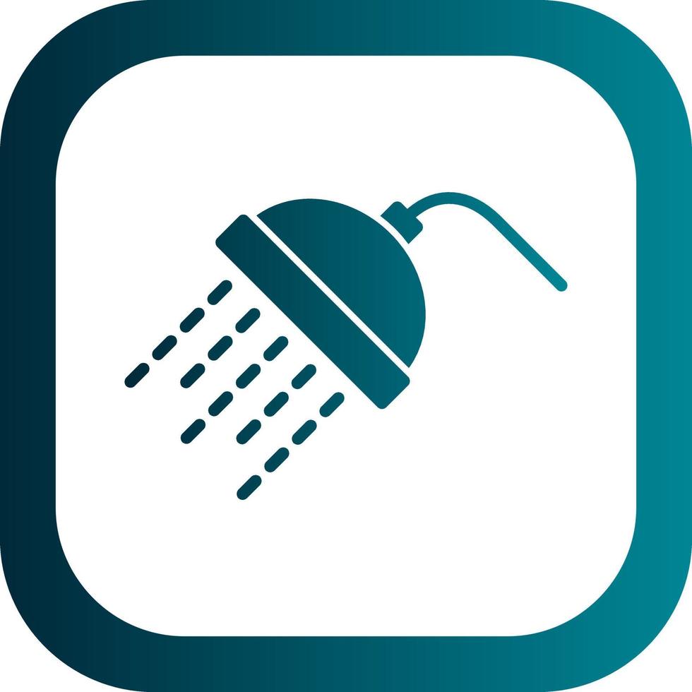 Shower Vector Icon Design