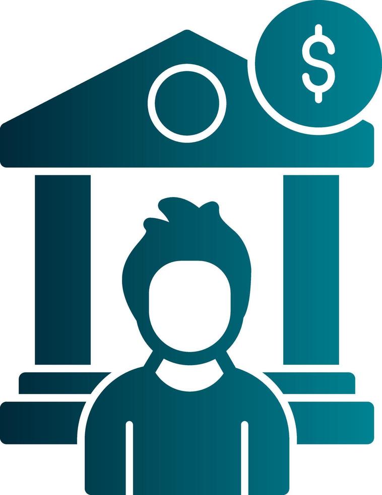 Personal Banking Vector Icon Design