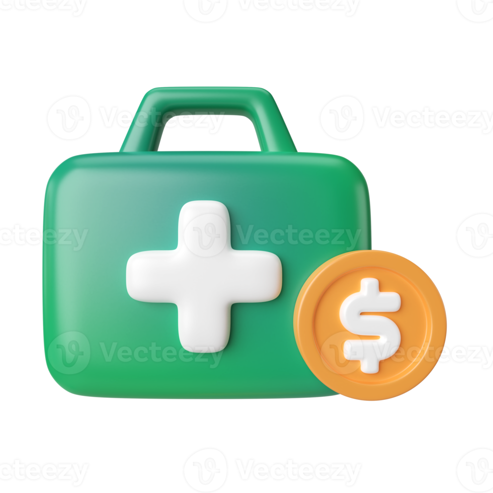 Emergency Fund 3D Illustration Icon png