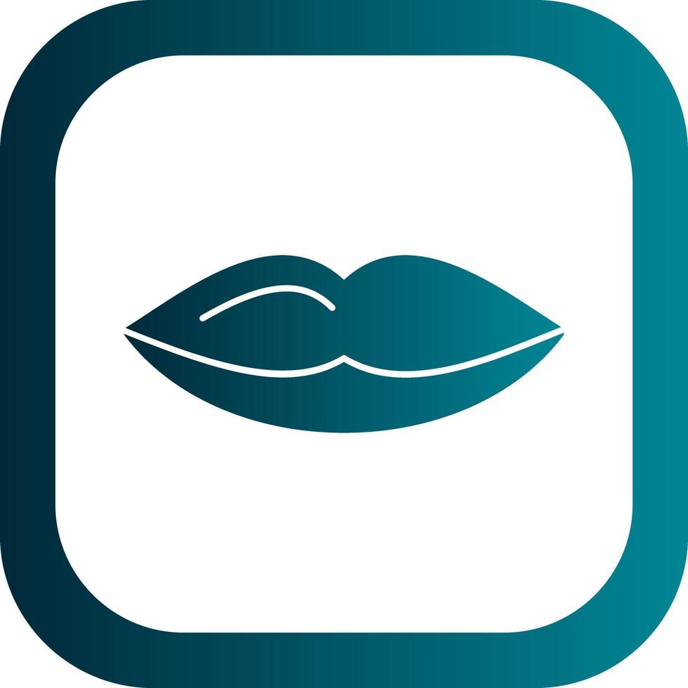 Lips Vector Icon Design