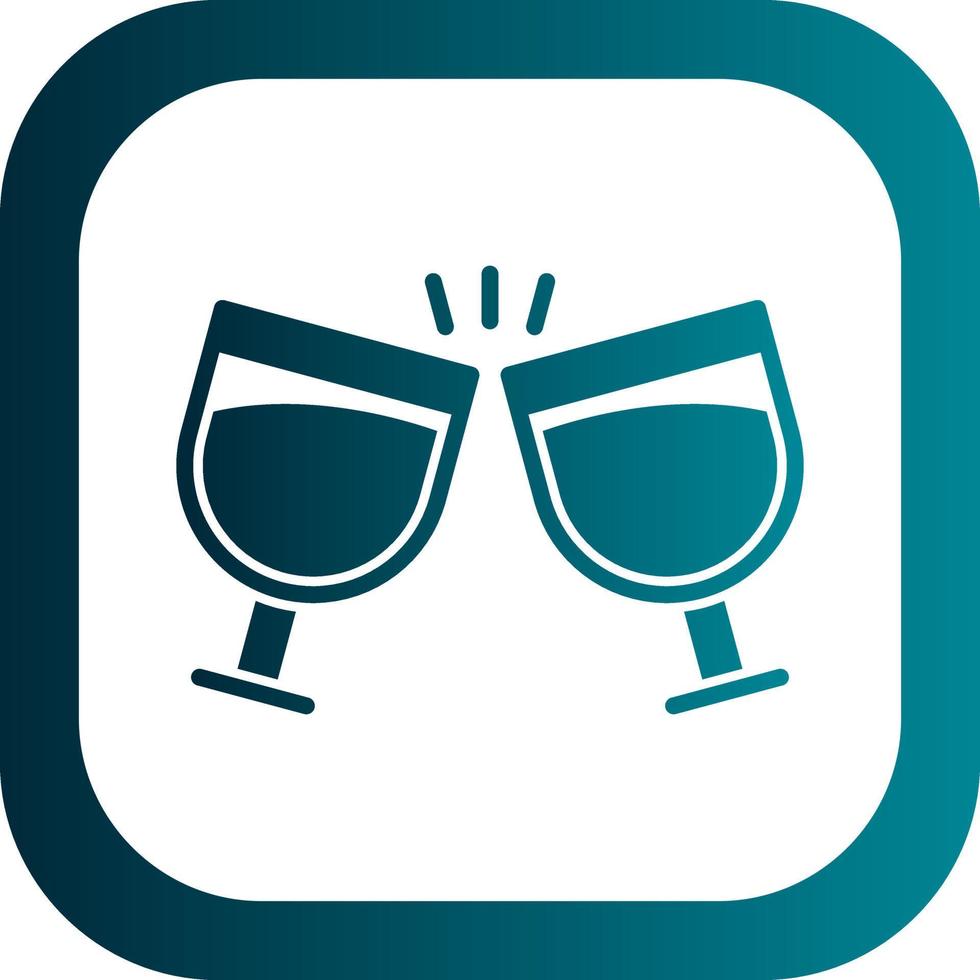 Cheers Vector Icon Design