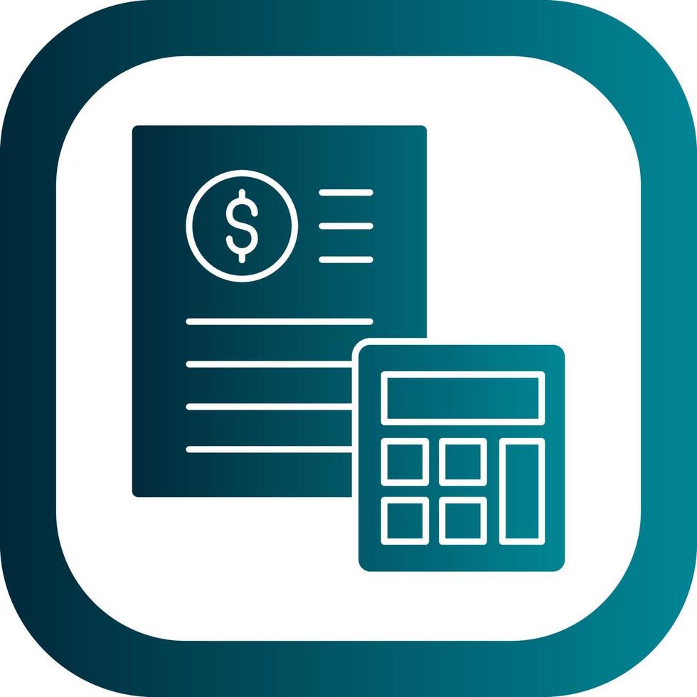 Budget Vector Icon Design