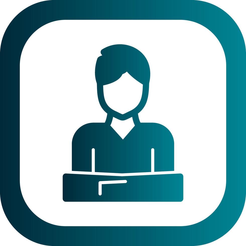 Meditation Vector Icon Design