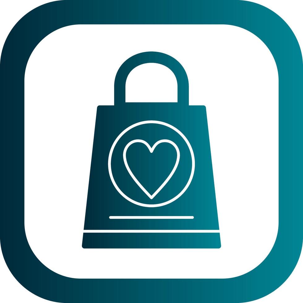 Shopping Bag Vector Icon Design