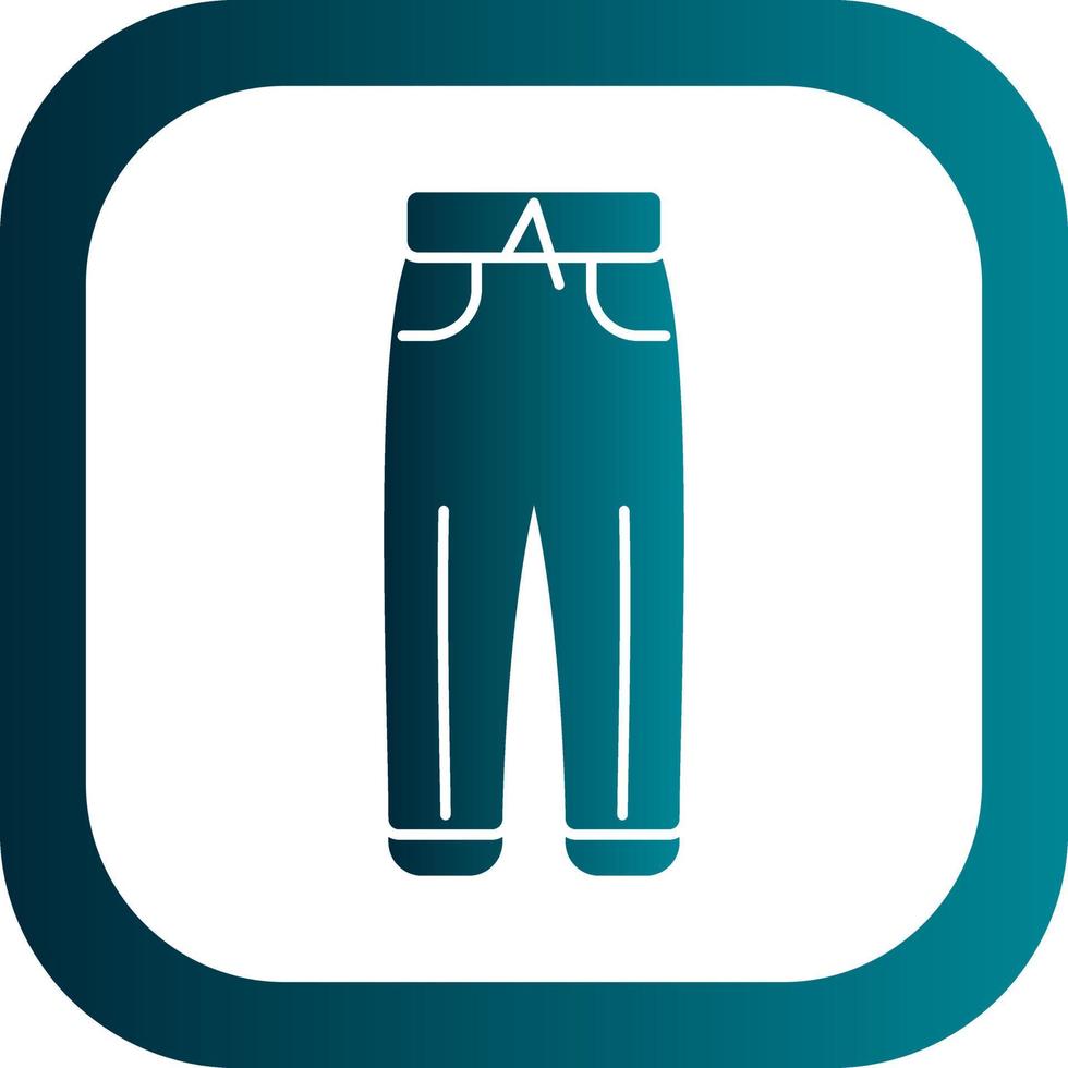 Business Trousers Vector Icon Design