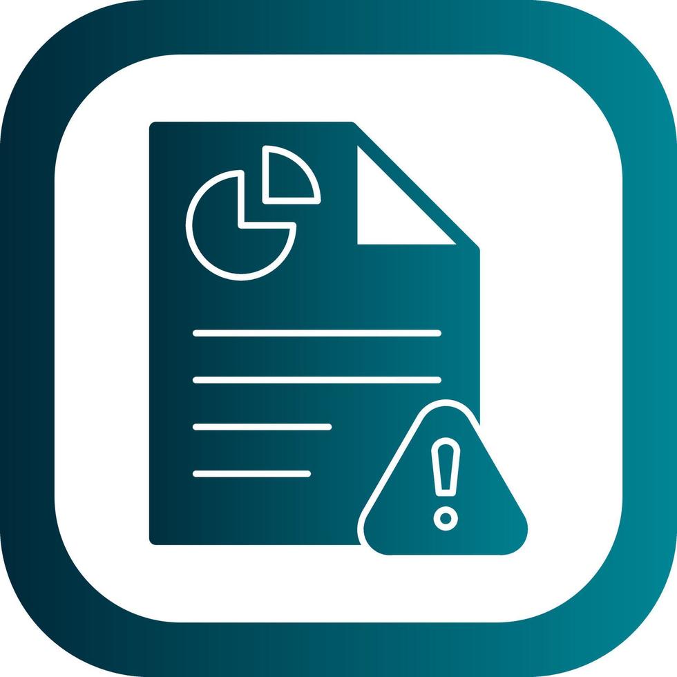 Business Report Vector Icon Design