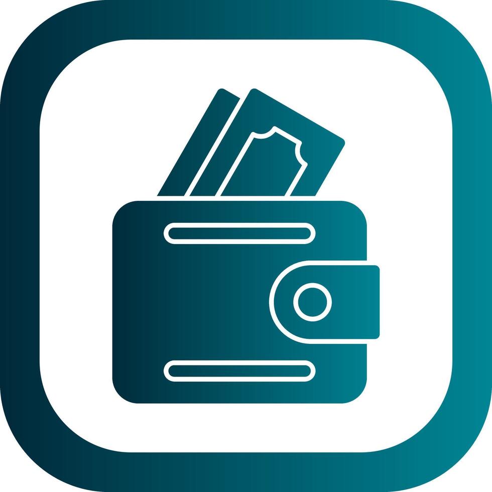 Money Wallet Vector Icon Design