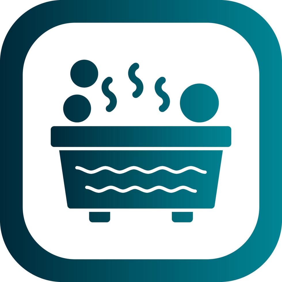 diseño de icono de vector de jacuzzi