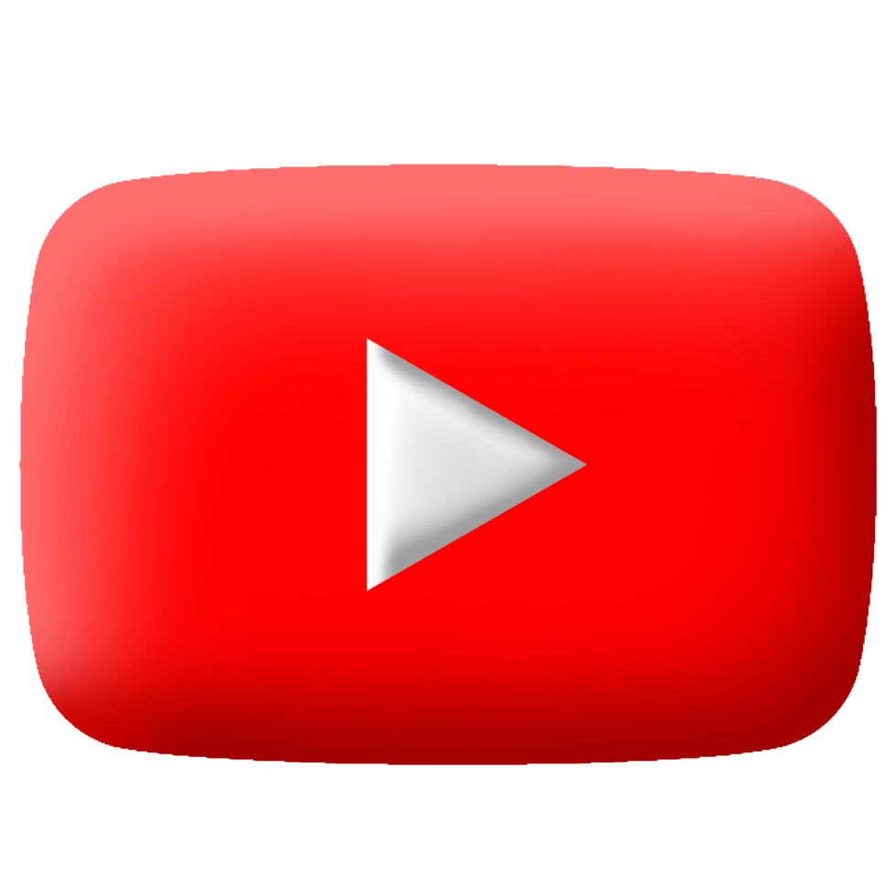 Youtube Symbol rot png