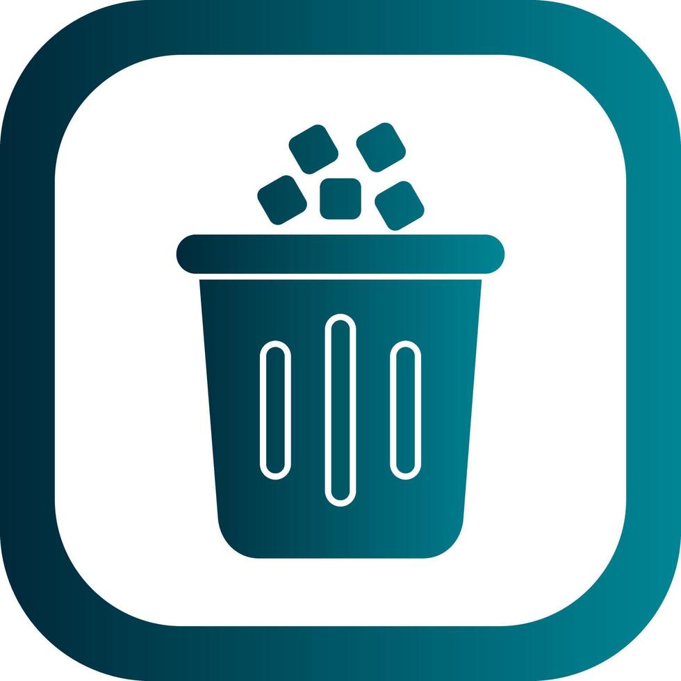 Litter Vector Icon Design