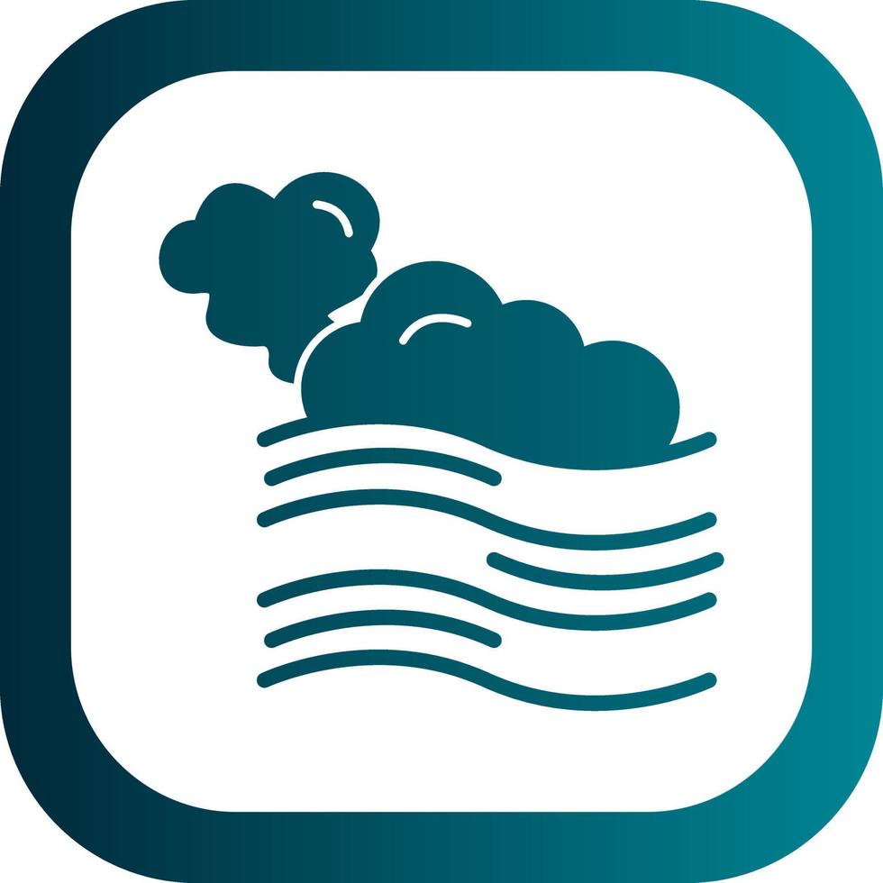 Fog Vector Icon Design