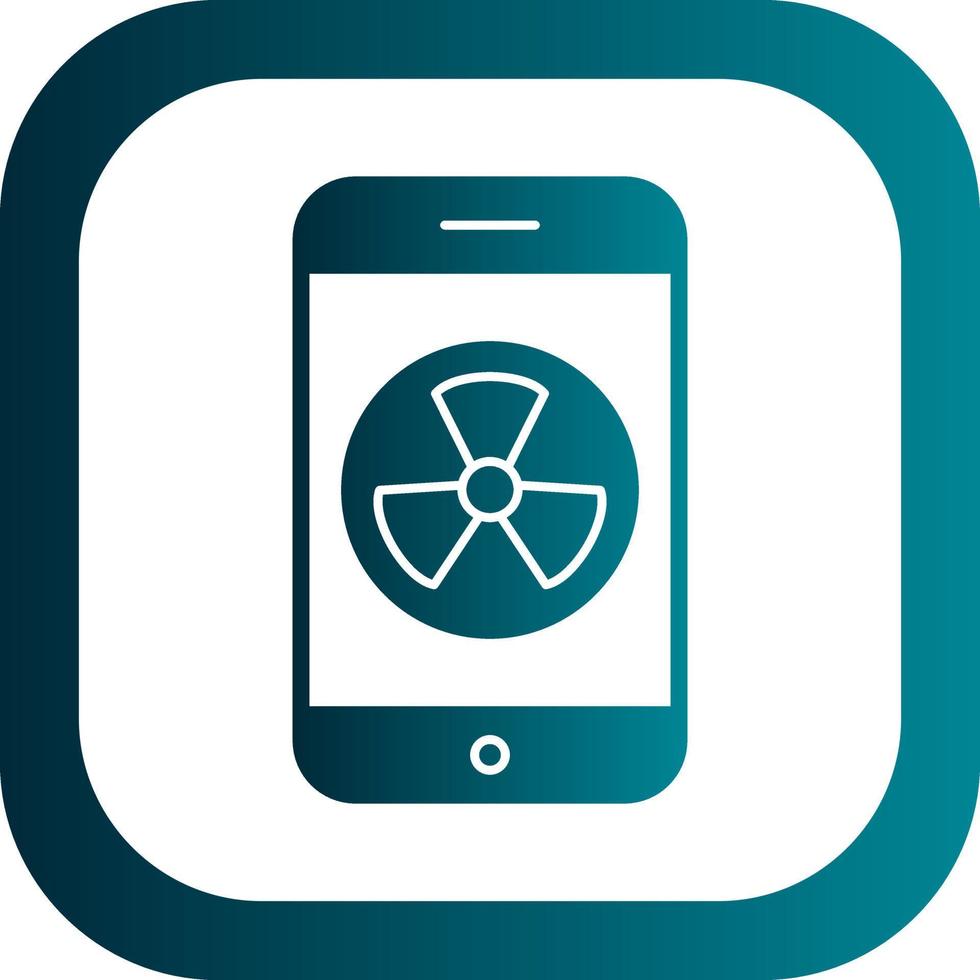 Radioactive Vector Icon Design