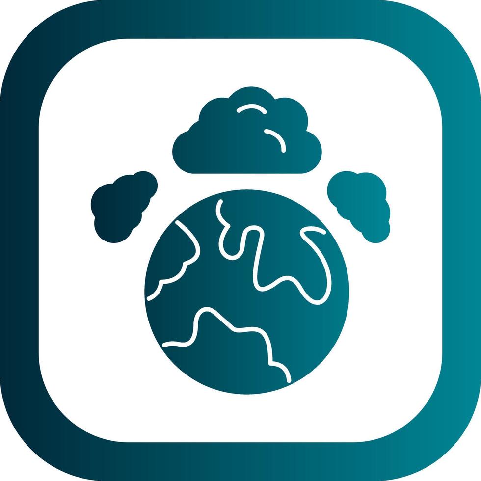 Atmospheric Pollution Vector Icon Design