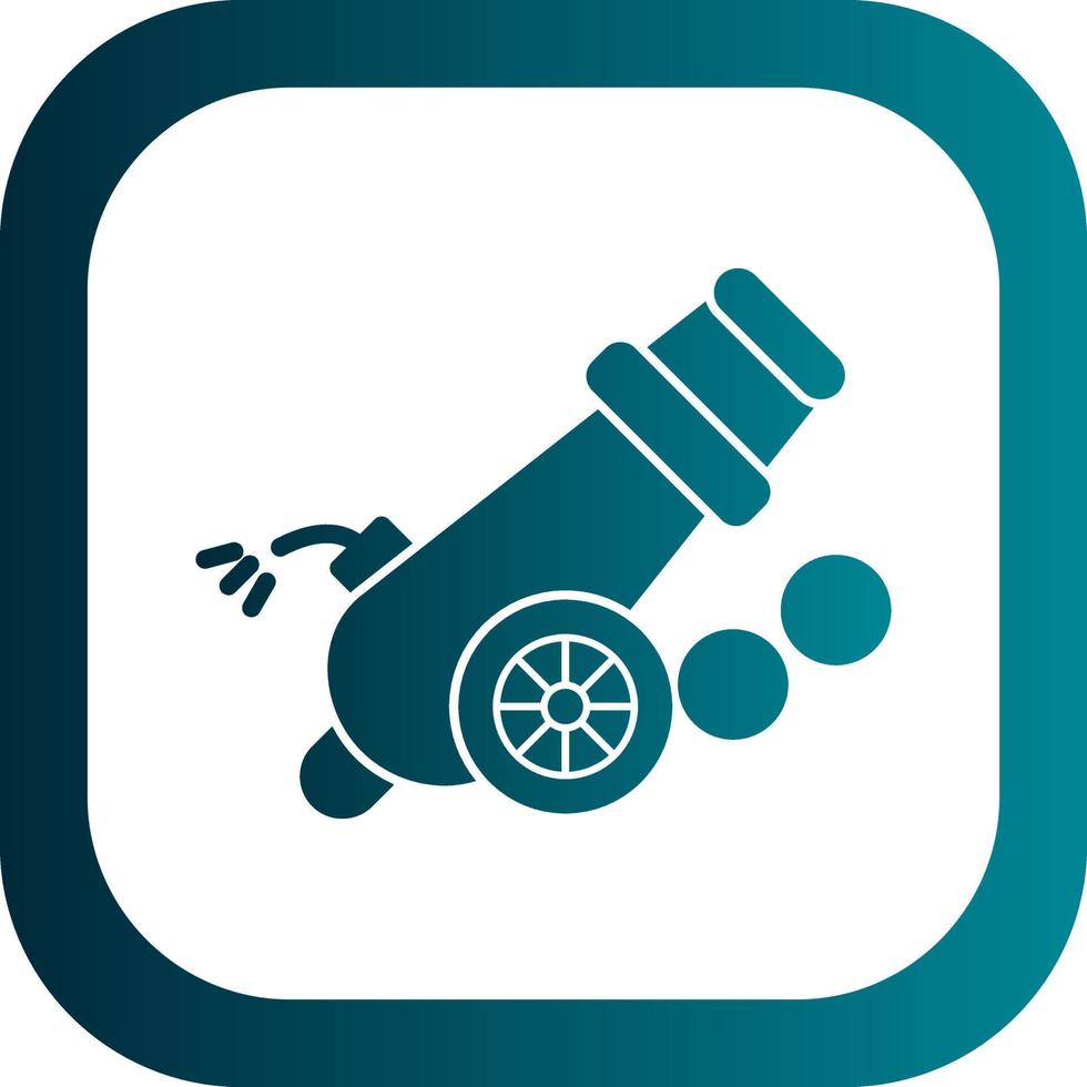 Cannon Vector Icon Design
