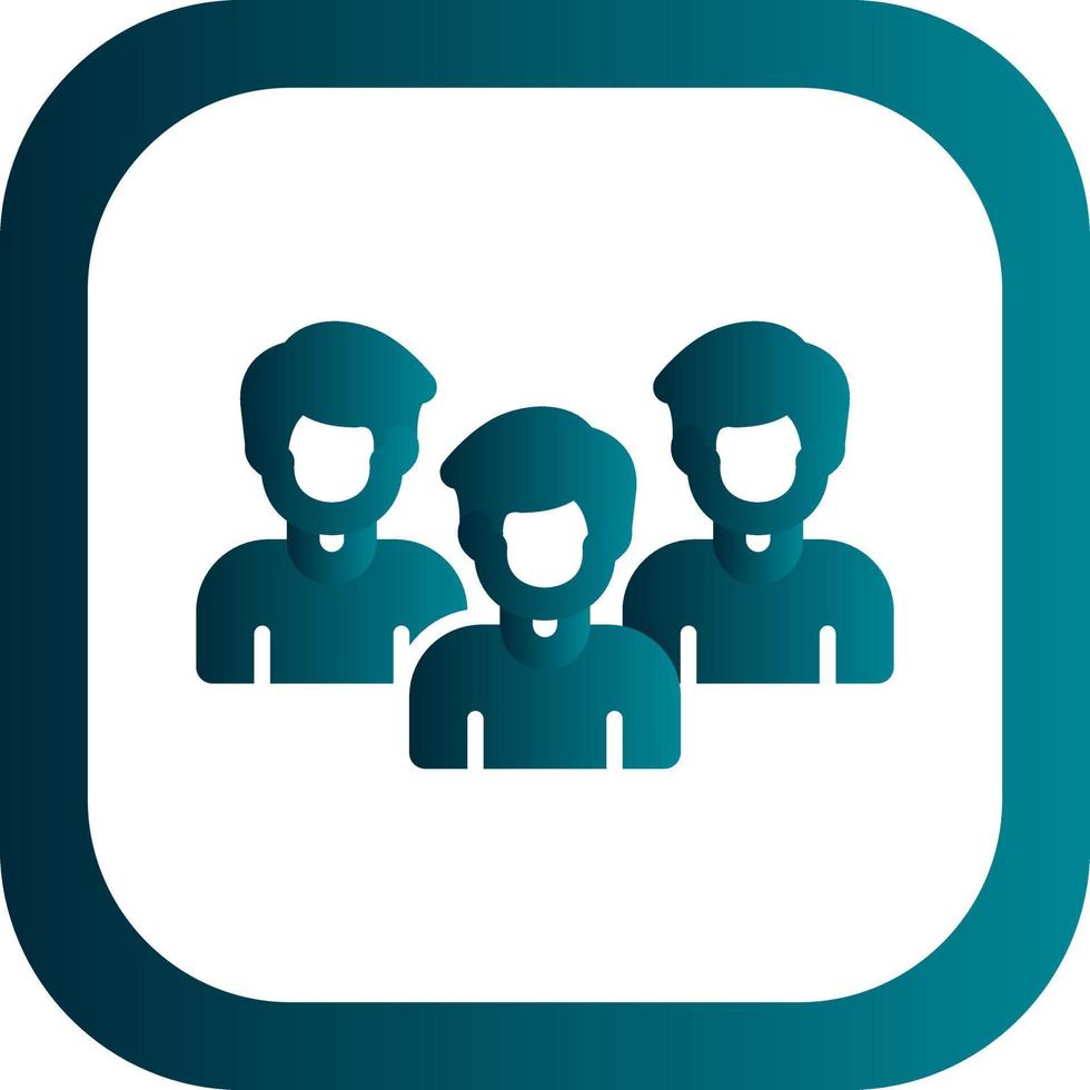 Teamwork Vector Icon Design