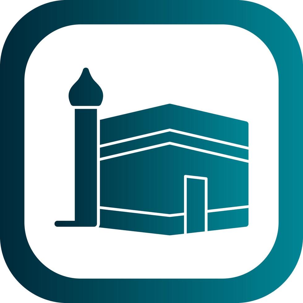 Kaaba Vector Icon Design