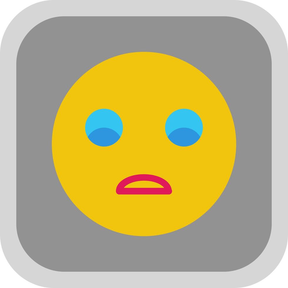 Frown Vector Icon Design