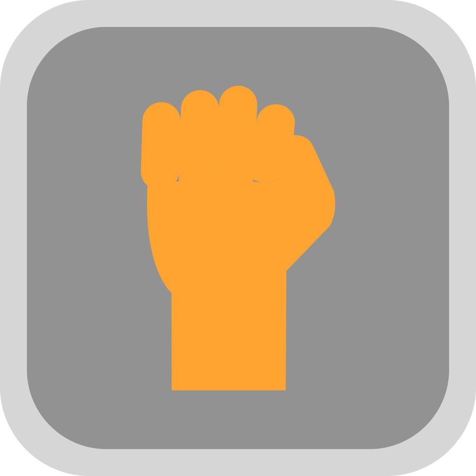 Fist Raised Vector Icon Design