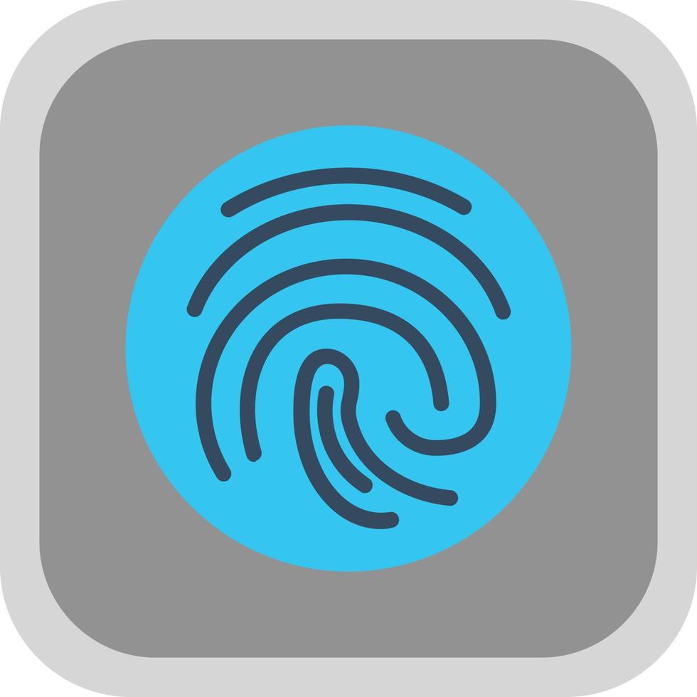 Fingerprint Vector Icon Design