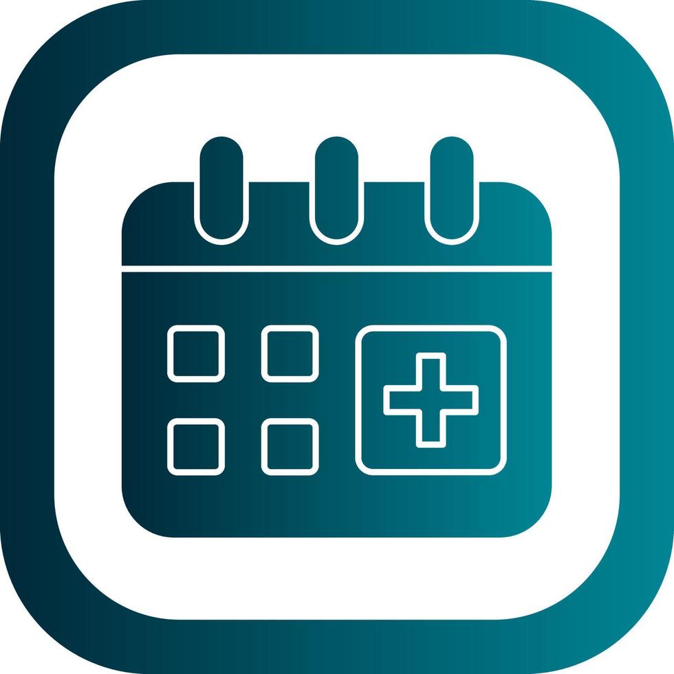 Medical Appointment Vector Icon Design