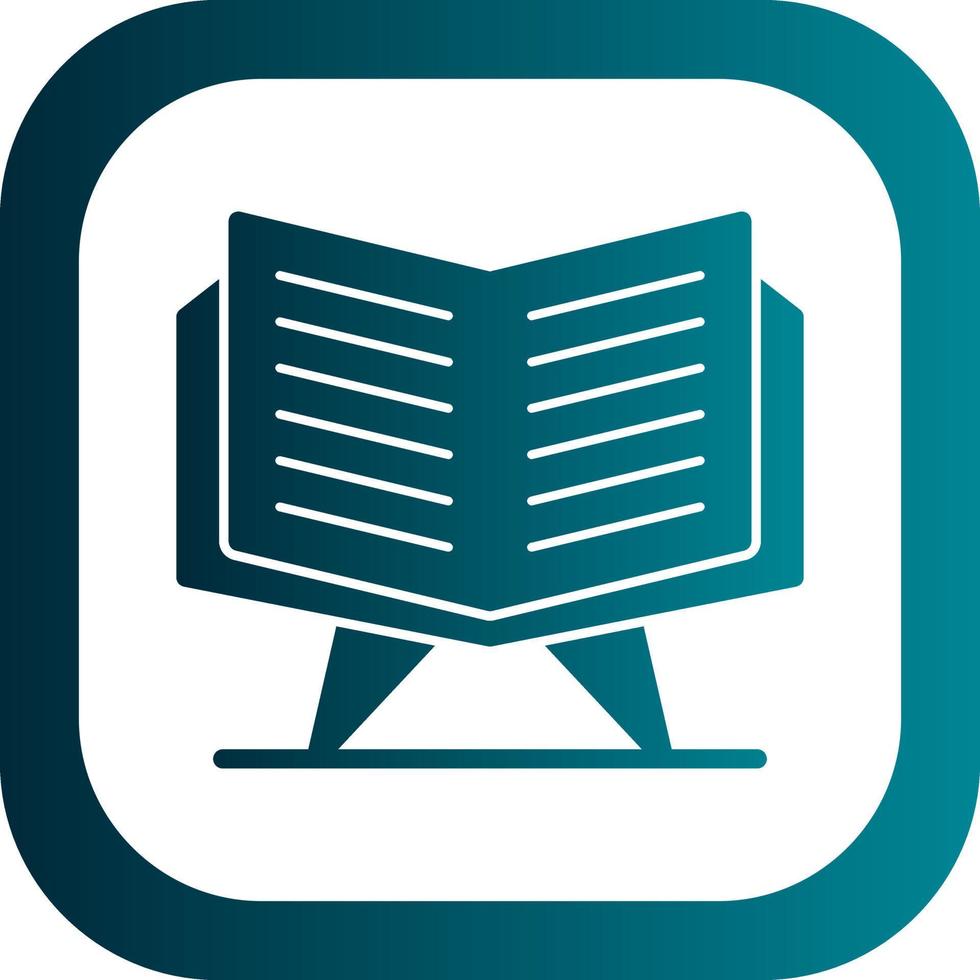 Open Quran Vector Icon Design