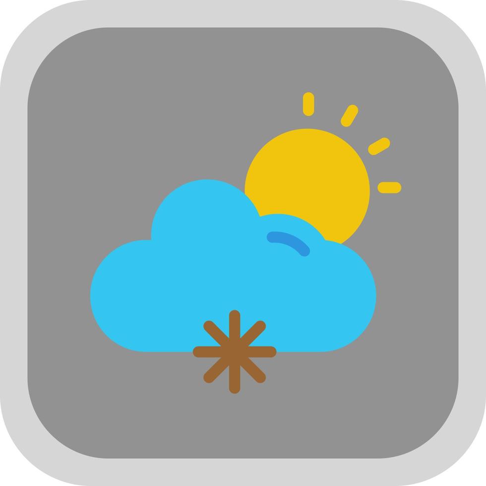 Cloud Meatball Vector Icon Design