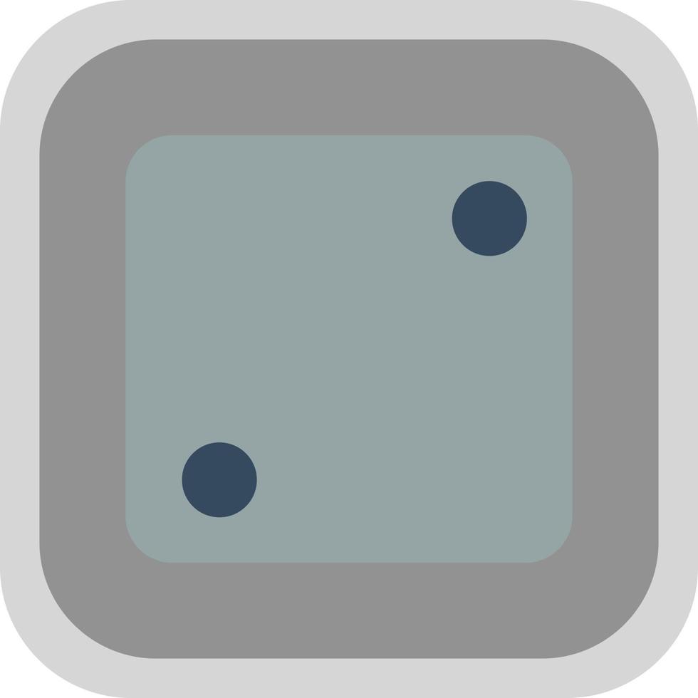 Dice Two Vector Icon Design