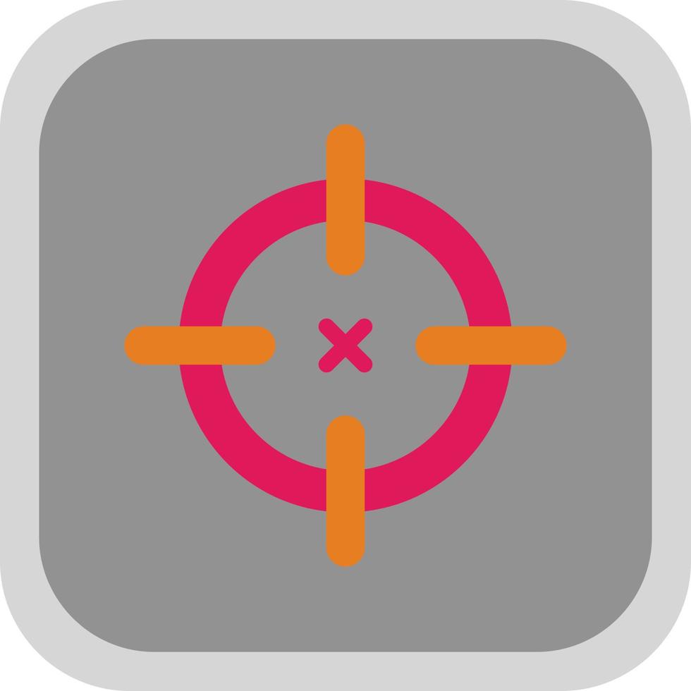 Crosshairs Vector Icon Design
