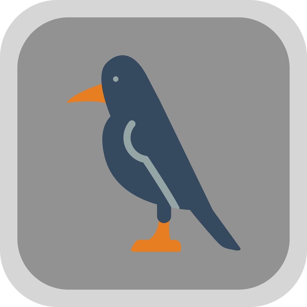 Crow Vector Icon Design