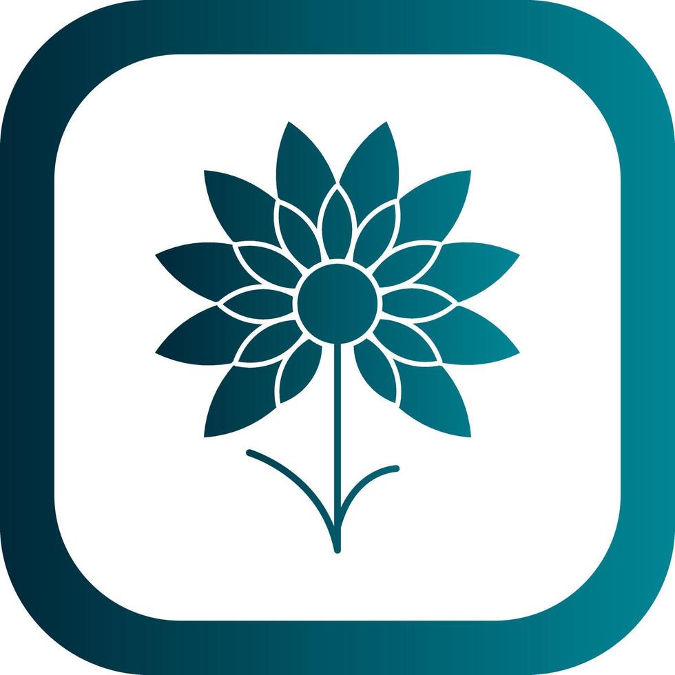 Chive Blossoms Vector Icon Design