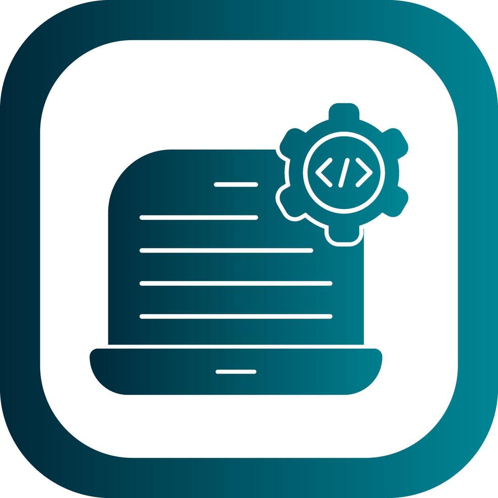 Code Setting Vector Icon Design