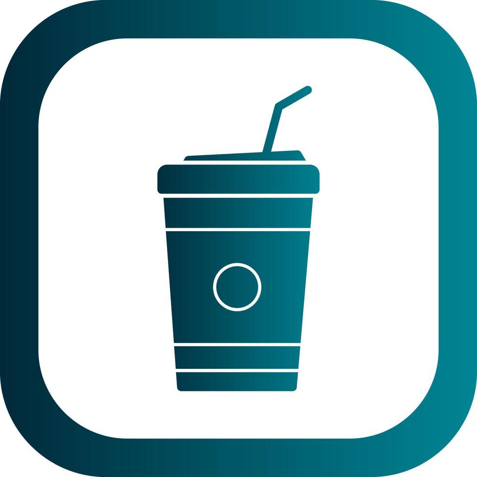 Smoothie Vector Icon Design