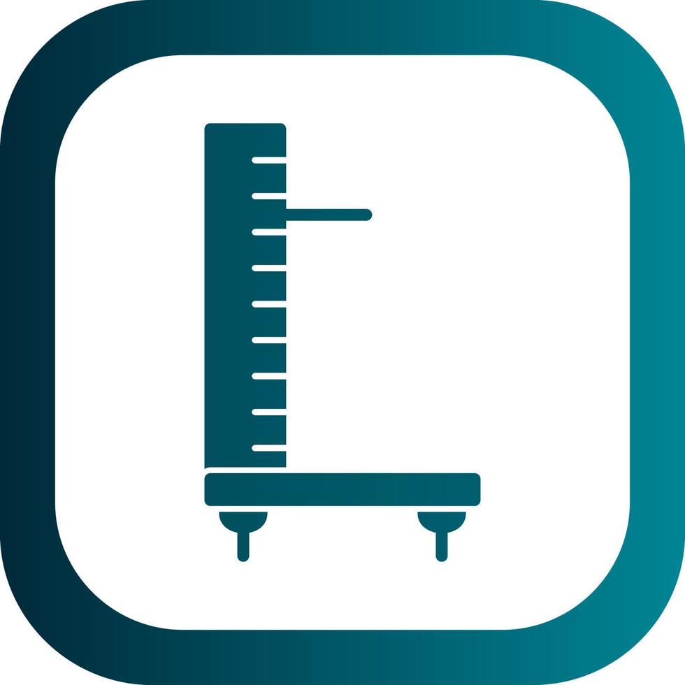 Height Check Vector Icon Design