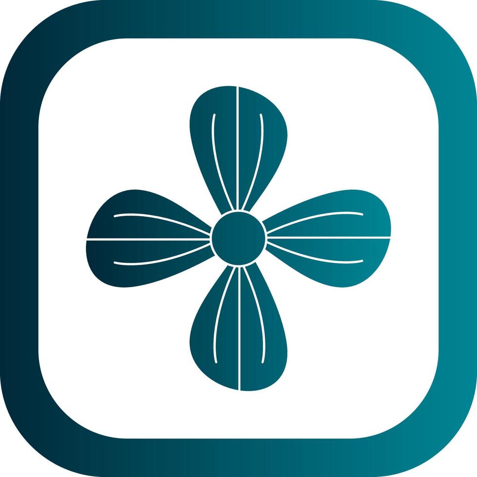 Geranium Vector Icon Design