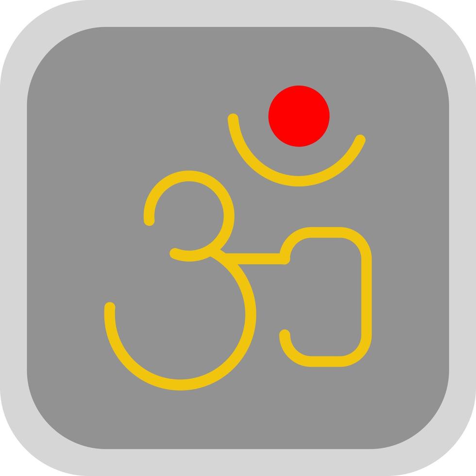 Om Vector Icon Design