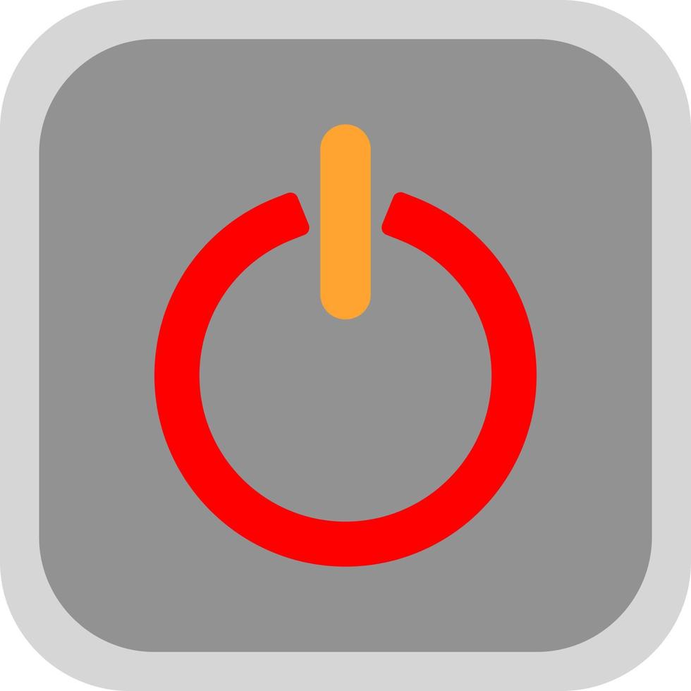 Power Off Vector Icon Design