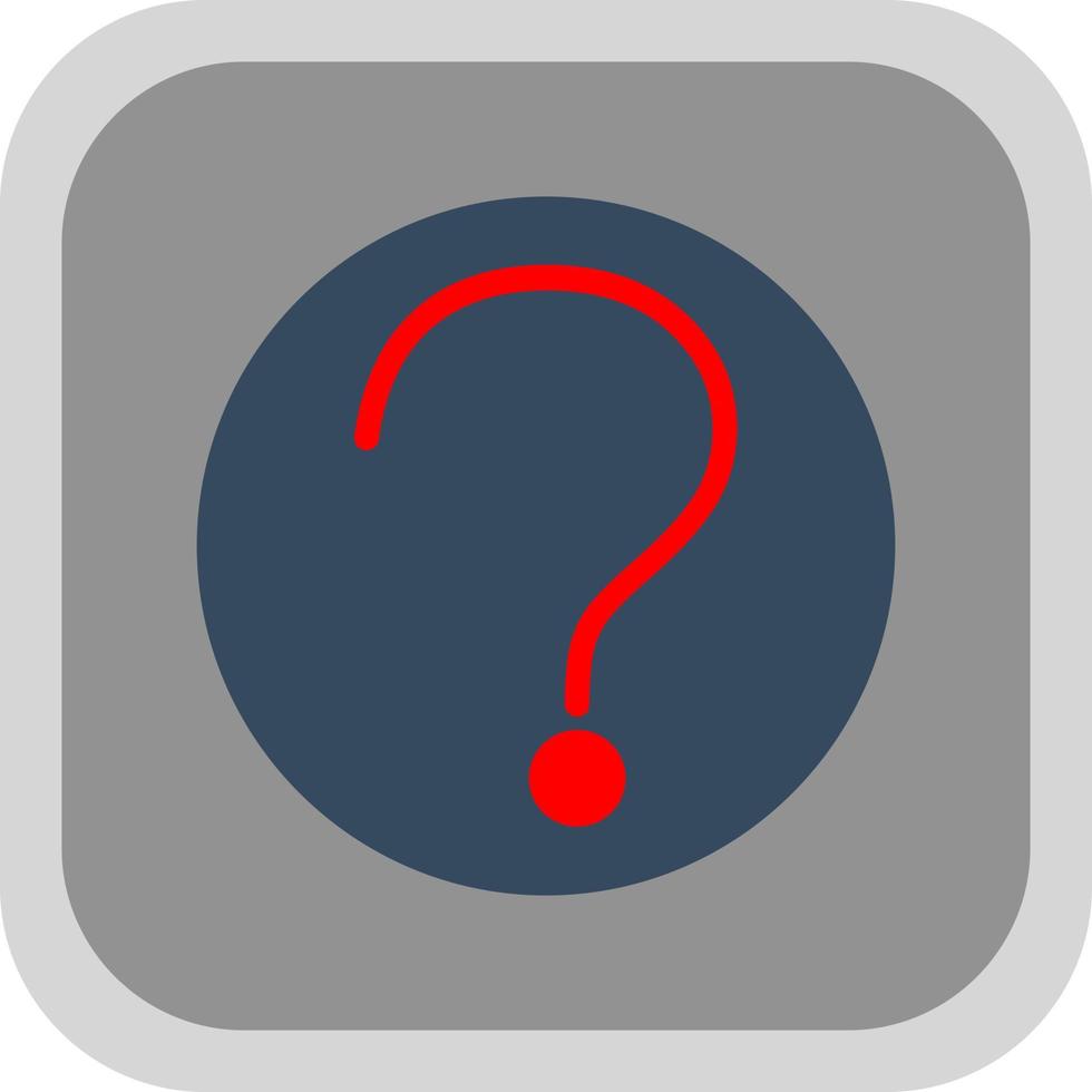 Question Circle Vector Icon Design