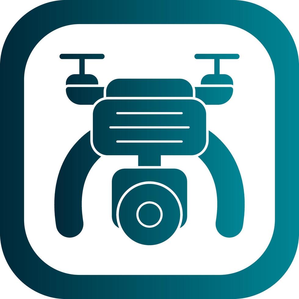 Drone Camera Vector Icon Design