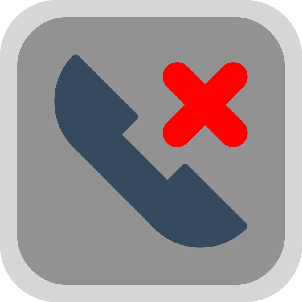 Missed call Vector Icon Design