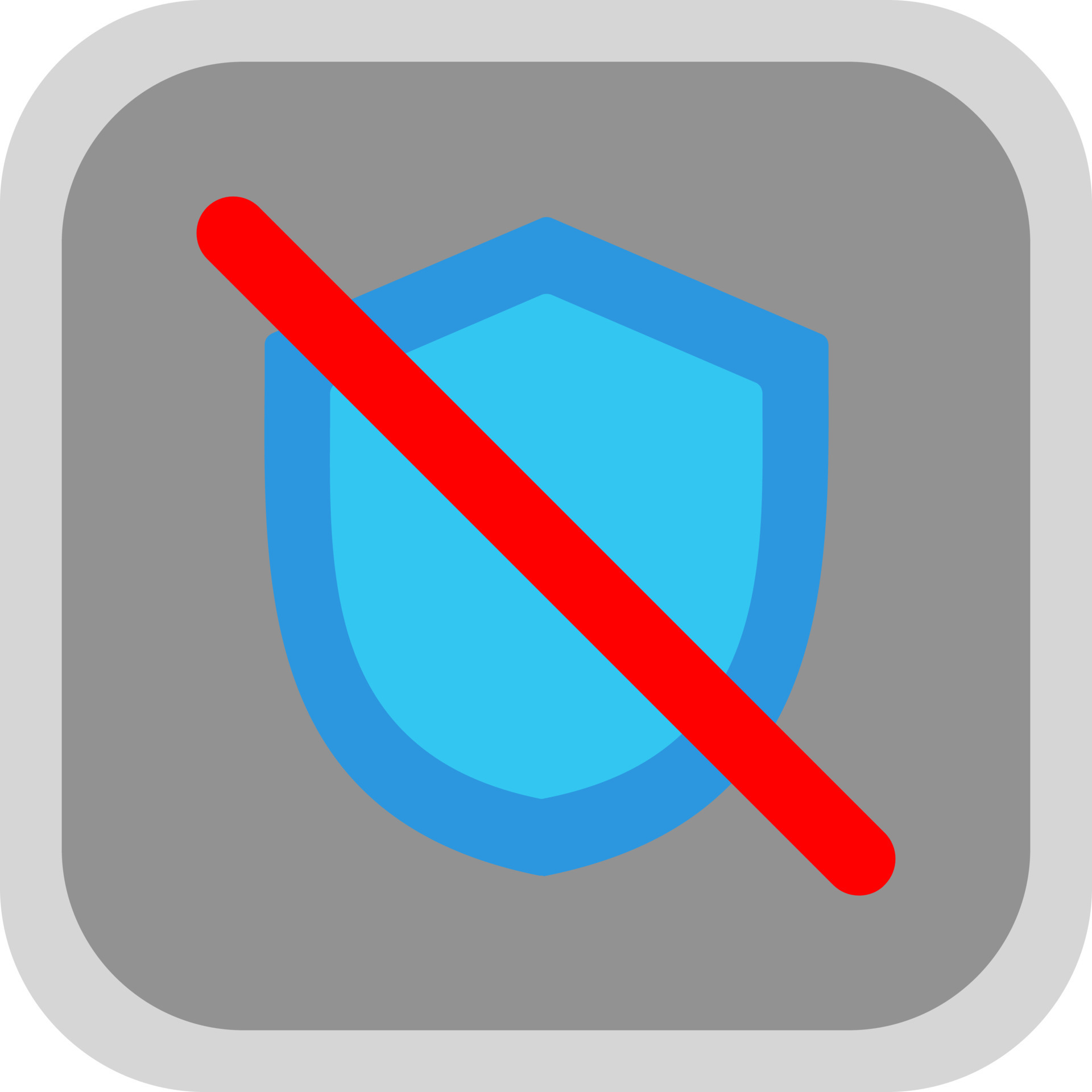 Shield Off Vector Icon Design 21302635 Vector Art at Vecteezy