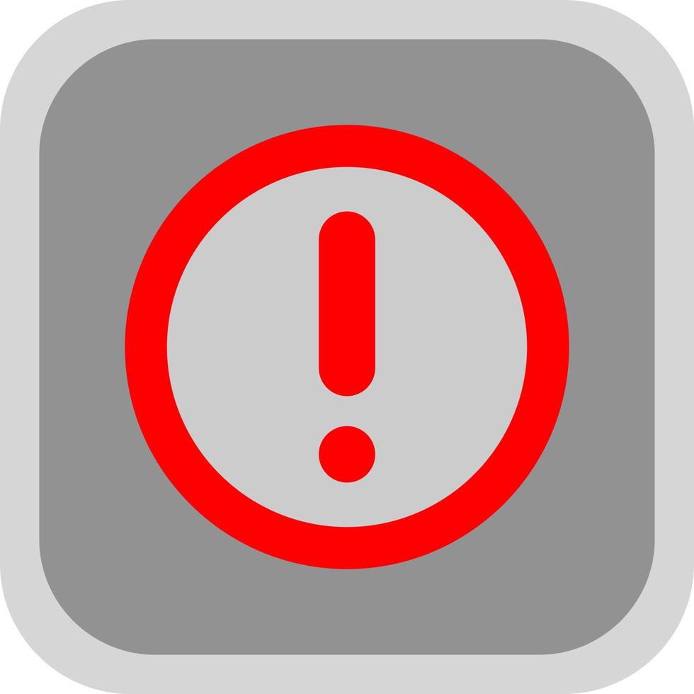 Alert Vector Icon Design