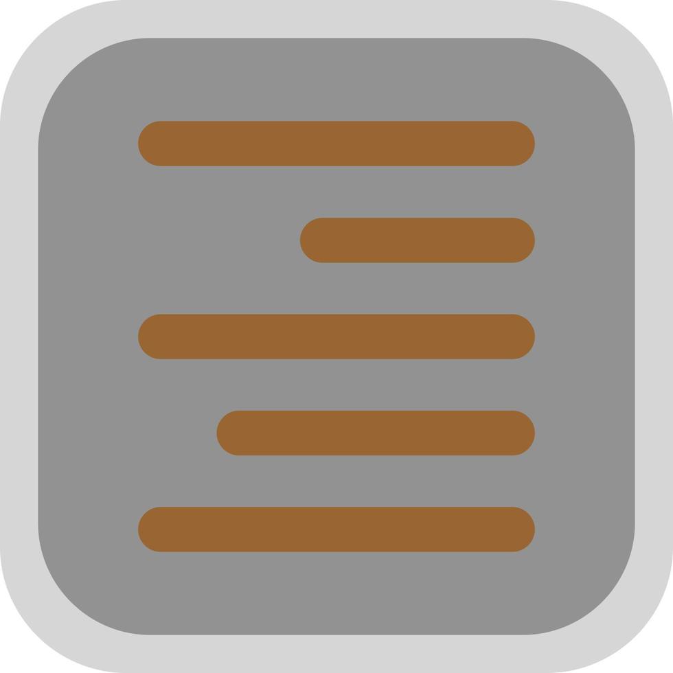 Align Vector Icon Design