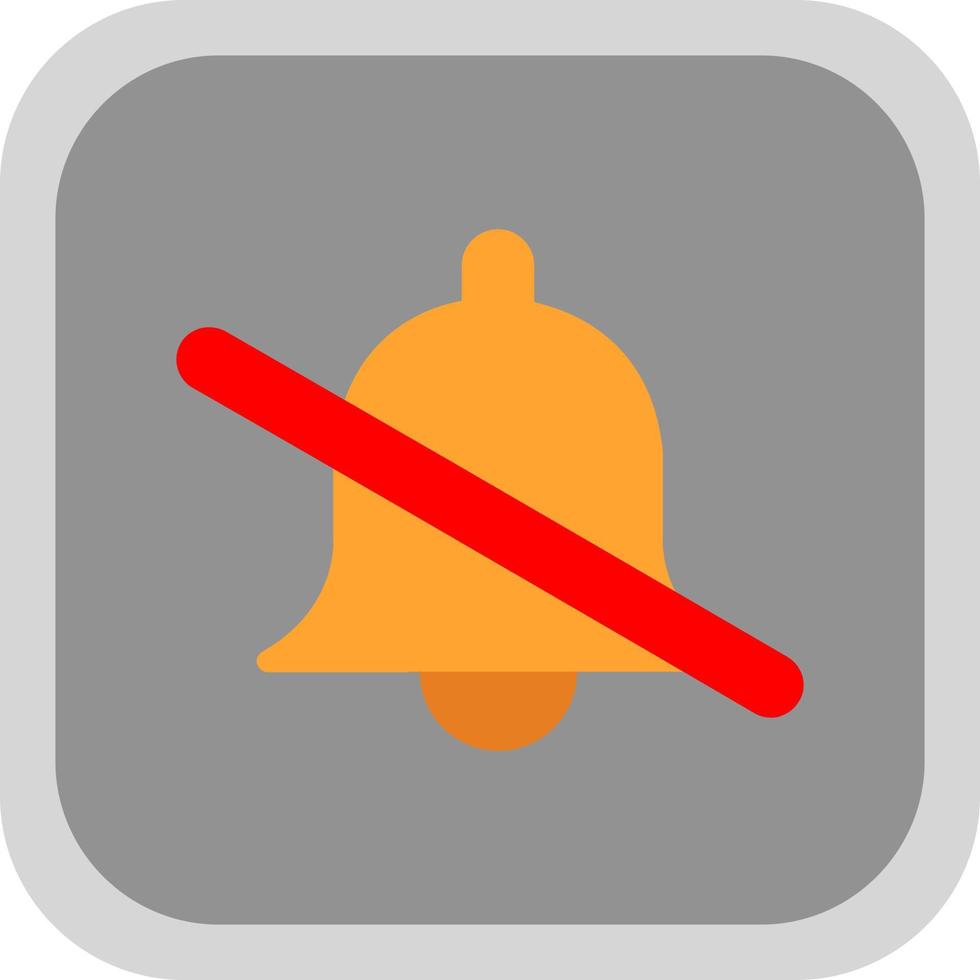 Bell Off Vector Icon Design