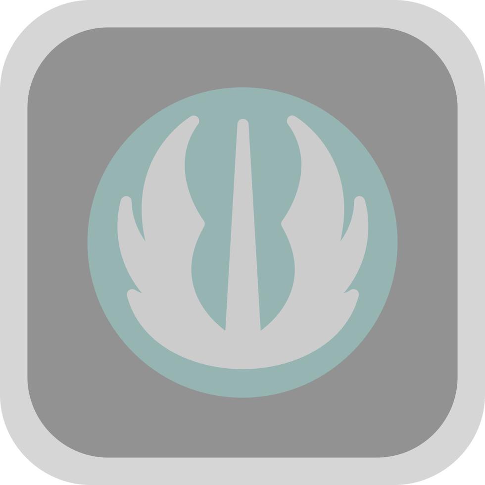 diseño de icono de vector jedi