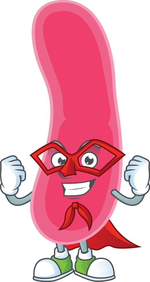 Cartoon character of fusobacteria vector