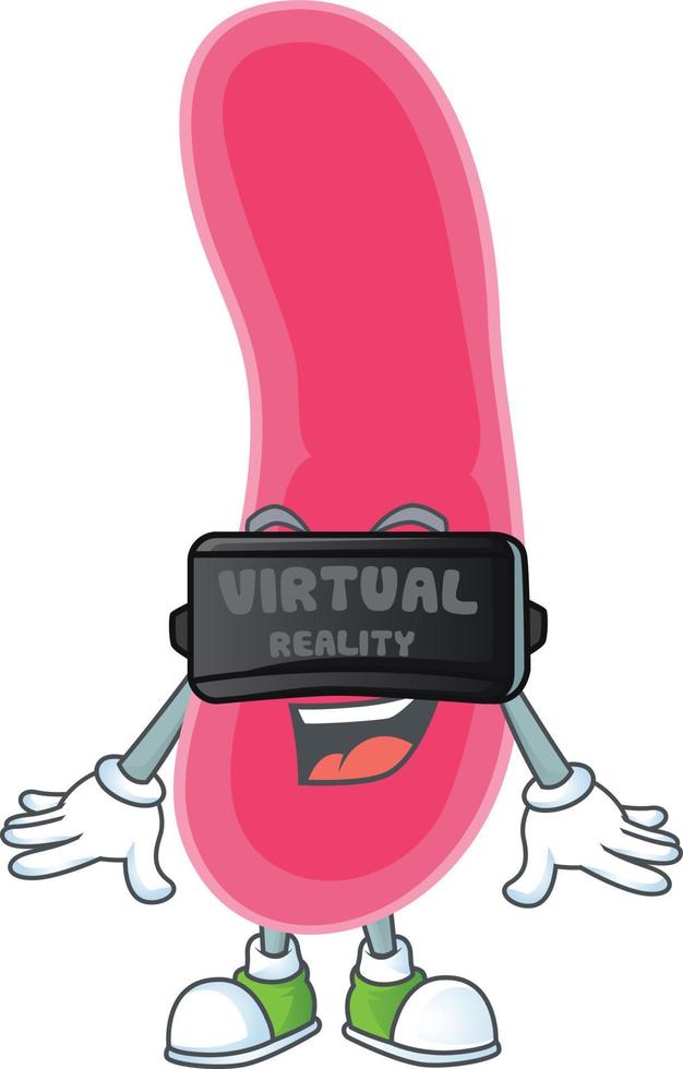 Cartoon character of fusobacteria vector