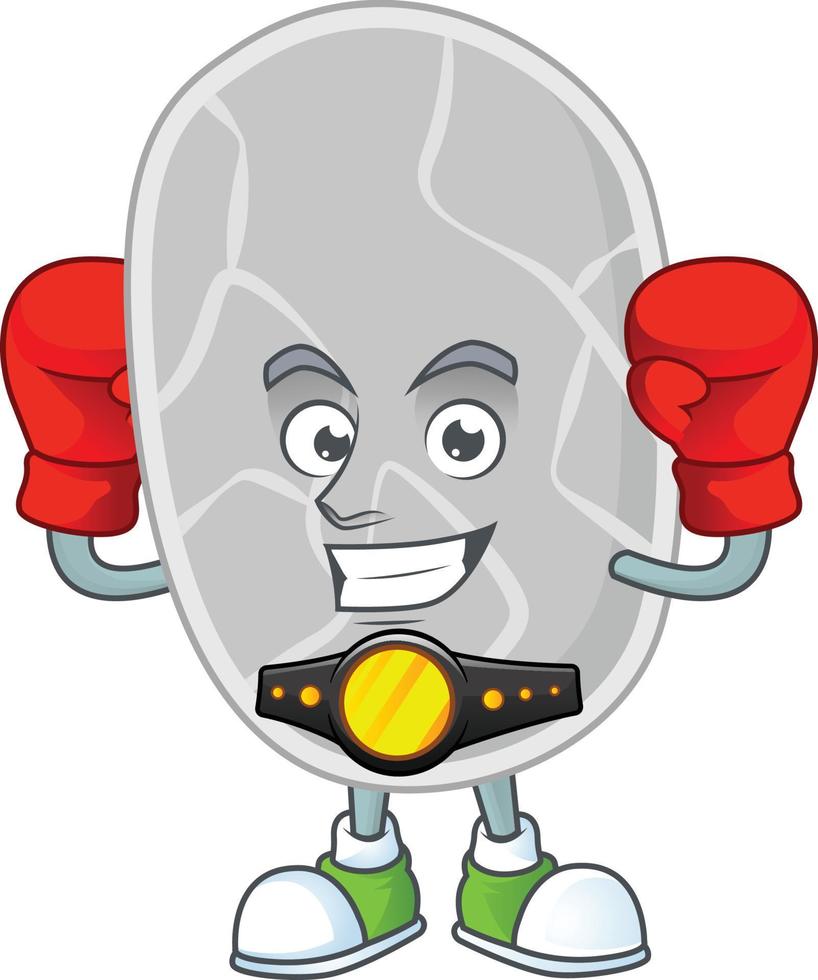 Cartoon character of nitrospirae vector