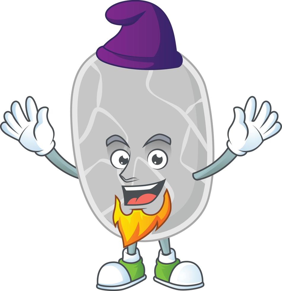 Cartoon character of nitrospirae vector